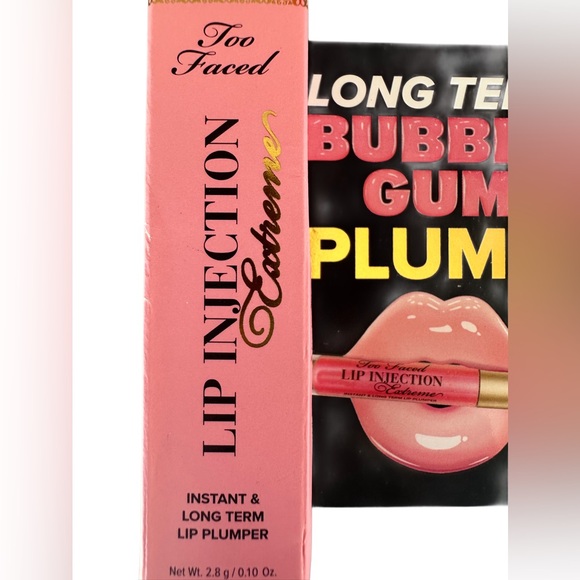 💙❤️ Too Faced Lip Plumper Extreme Bubble Gum travel size - Picture 3 of 5